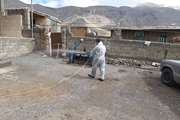 عملیات گسترده ضدعفونی برعلیه ویروس کرونا باهمت پرسنل دامپزشکی شهرستان خرم آباد